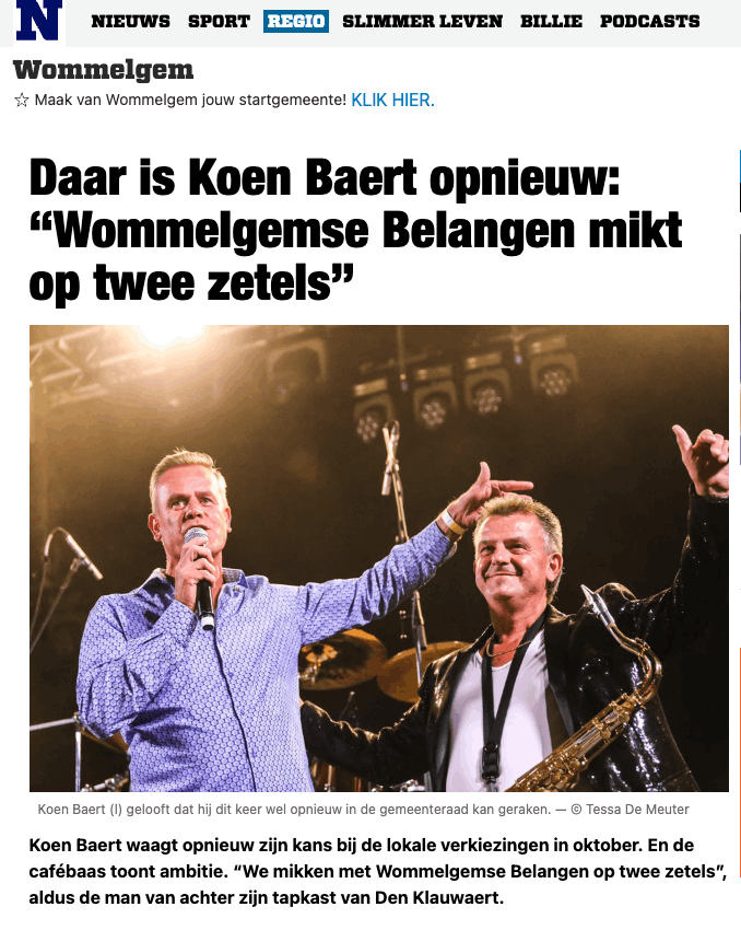 Wommelgemse Belangen